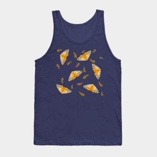 Yellow butterflies Tank Top